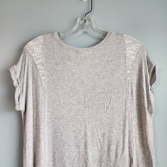 Cato Gray Flared Short Sleeve Tunic - Picture 5 of 11